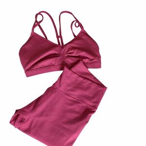 Women's workout set Leggings and Bralette